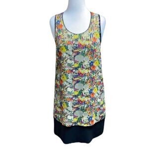Petticoat Alley Floral Sleeveless Dress Size Small NWOT